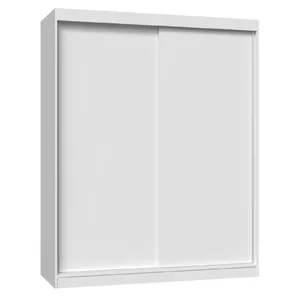 Шкаф-купе Topeshop IGA 160 с 7 полками, белый