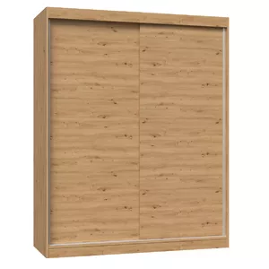Шкаф Topeshop IGA 160 ART B KPL с 2 дверями и 7 полками, цвет дуб