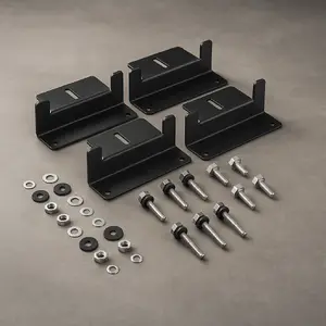 Solar panel mount bracket EcoFlow AKIT-MS331 Aluminium Black — outdoor aluminium support