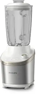 Philips 7000 series HR3760/01 Настольный блендер 1500 Вт 2 л Нержавеющая сталь Белый 22000 об/мин 7 скоростей Стеклянная чаша