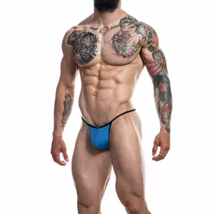 CUT4MEN - G-STRINGI PROVOCATIVE ROYAL BLUE OTS XL