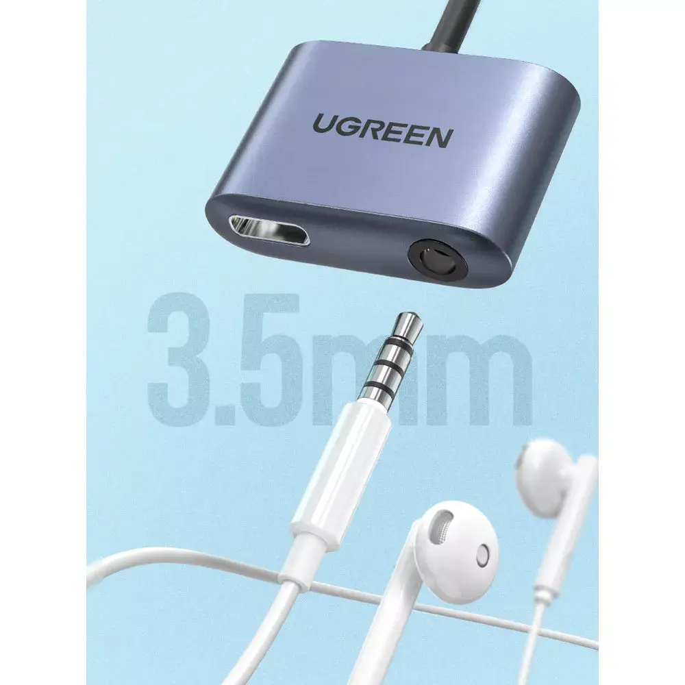 UGREEN CM231 USB‑C на USB‑C PD + 3,5 мм адаптер Photo 16