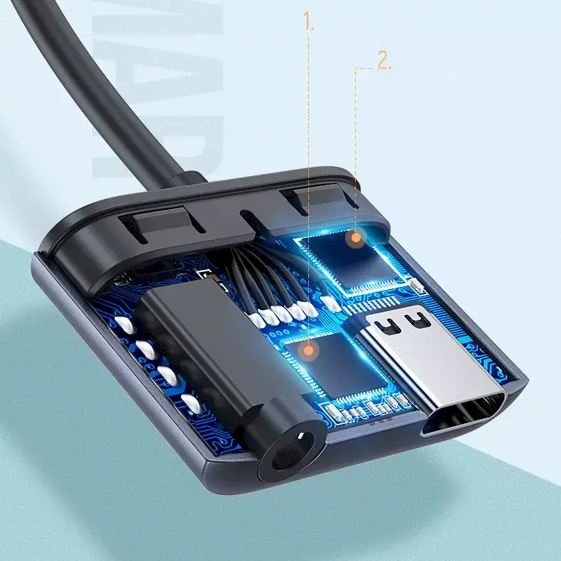 UGREEN CM231 USB‑C на USB‑C PD + 3,5 мм адаптер Photo 12
