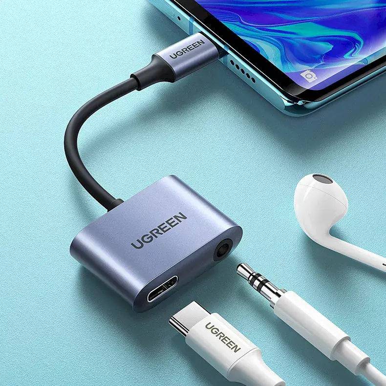 UGREEN CM231 USB‑C на USB‑C PD + 3,5 мм адаптер Photo 8