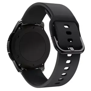 Rezerves 22 mm melns siksniņa Samsung Galaxy Watch 46 mm — fusion accessories