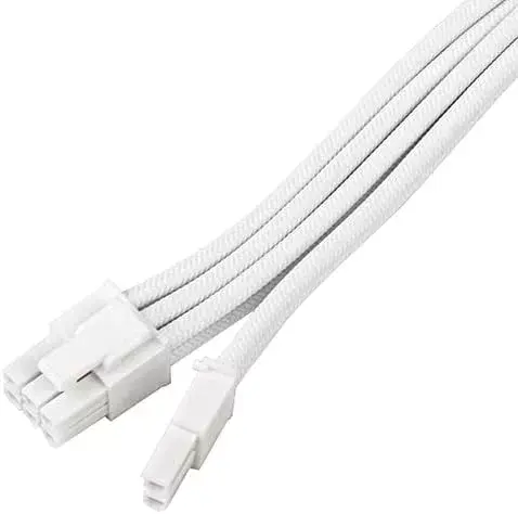 Barošanas pagarinājuma kabelis SILVERSTONE PCIe 8 kontaktu 30 cm Photo 2