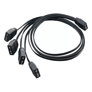 Cable Silverstone CPL03 0.3 m 4 x 4-pin PWM 4-pin PWM