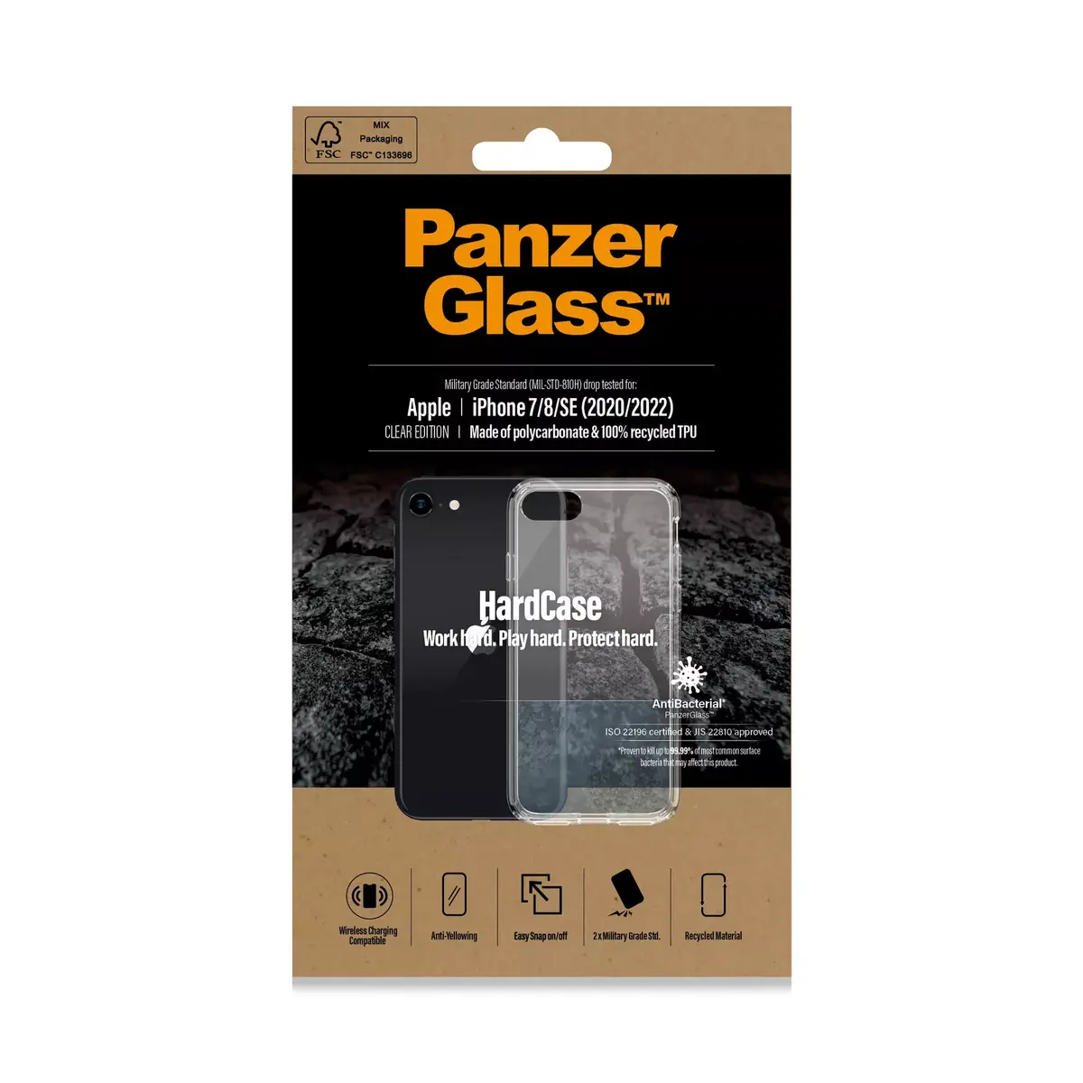 Чехол PanzerGlass HardCase iPhone SE 2020 2022 Photo 2