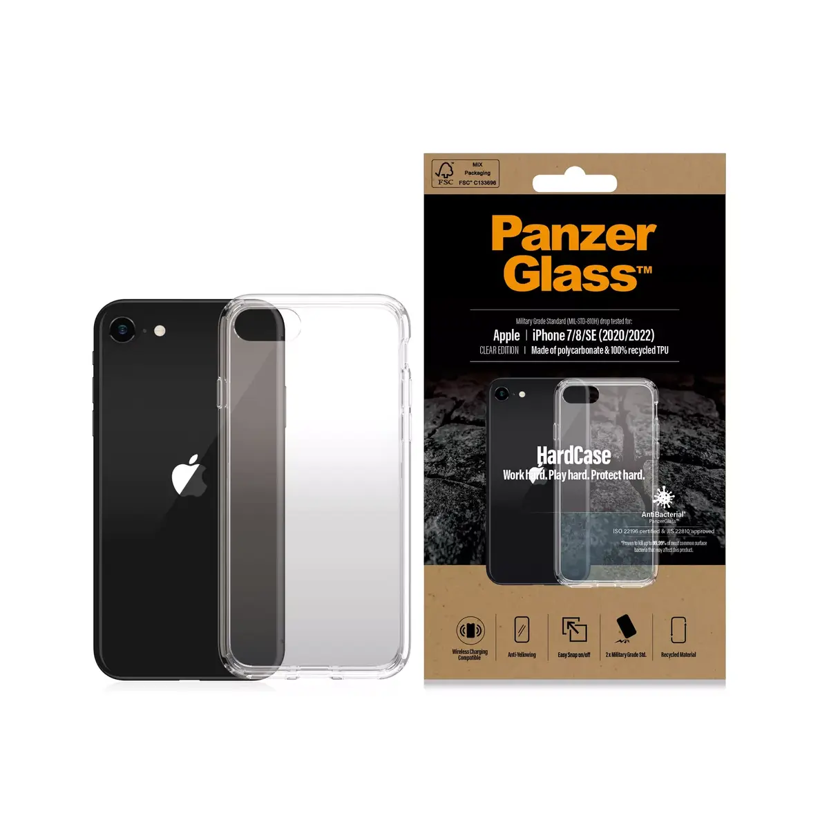 Чехол PanzerGlass HardCase iPhone SE 2020 2022 Photo 3