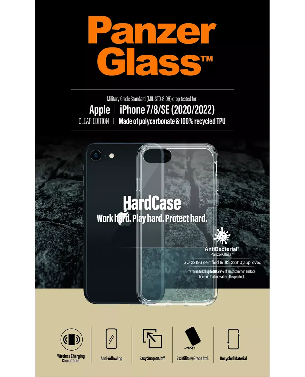 Чехол PanzerGlass HardCase iPhone SE 2020 2022 Photo 9