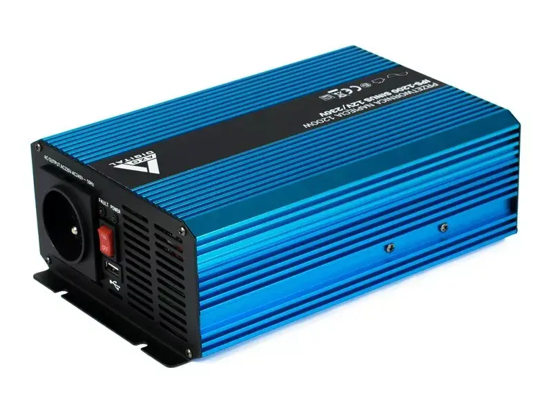 Инвертор AZO Digital SINUS IPS-1200S 12В в 230В Photo 2