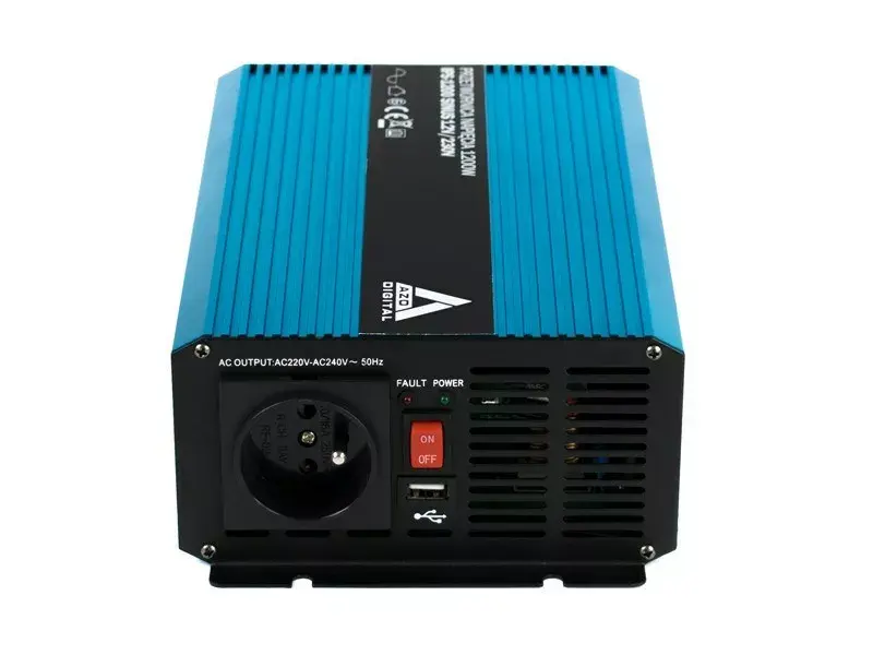 Инвертор AZO Digital SINUS IPS-1200S 12В в 230В Photo 3