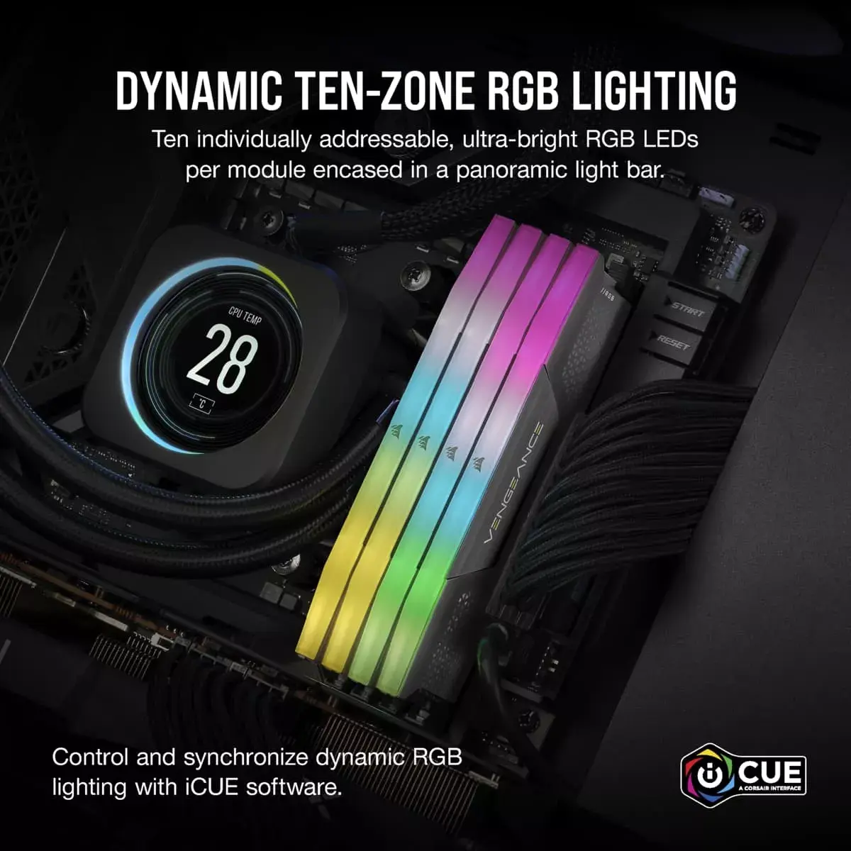 Модуль памяти Corsair 64 ГБ CMH64GX5M2B5200Z40K Photo 8