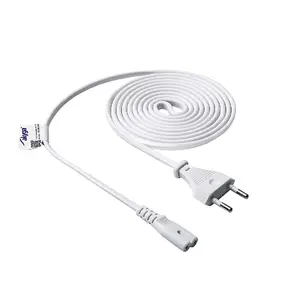 Силовой кабель Akyga AK-RD-06A Белый 1.5 м C7 на CEE7/16 250 В 2.5 А