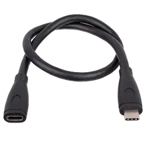 USB-C to USB-C cable Akyga AK-USB-32, USB 3.2 Gen 2 (10 Gbit/s), 0.3 m, black