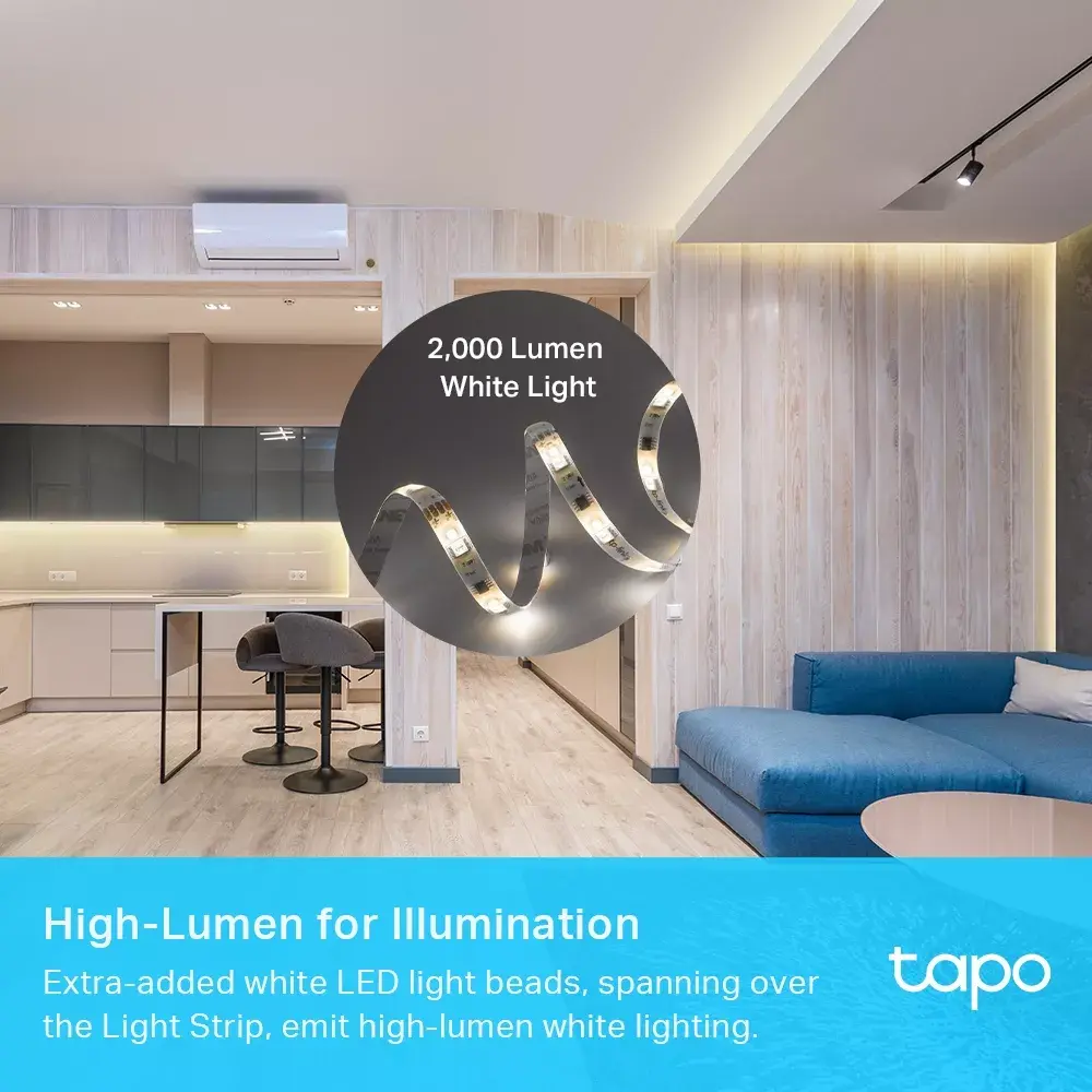 LED lente Tapo Smart Wi-Fi Light Strip Photo 6