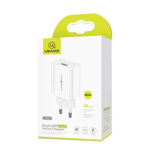 Lādētājs usams T22 18W QC 3.0 Photo 2
