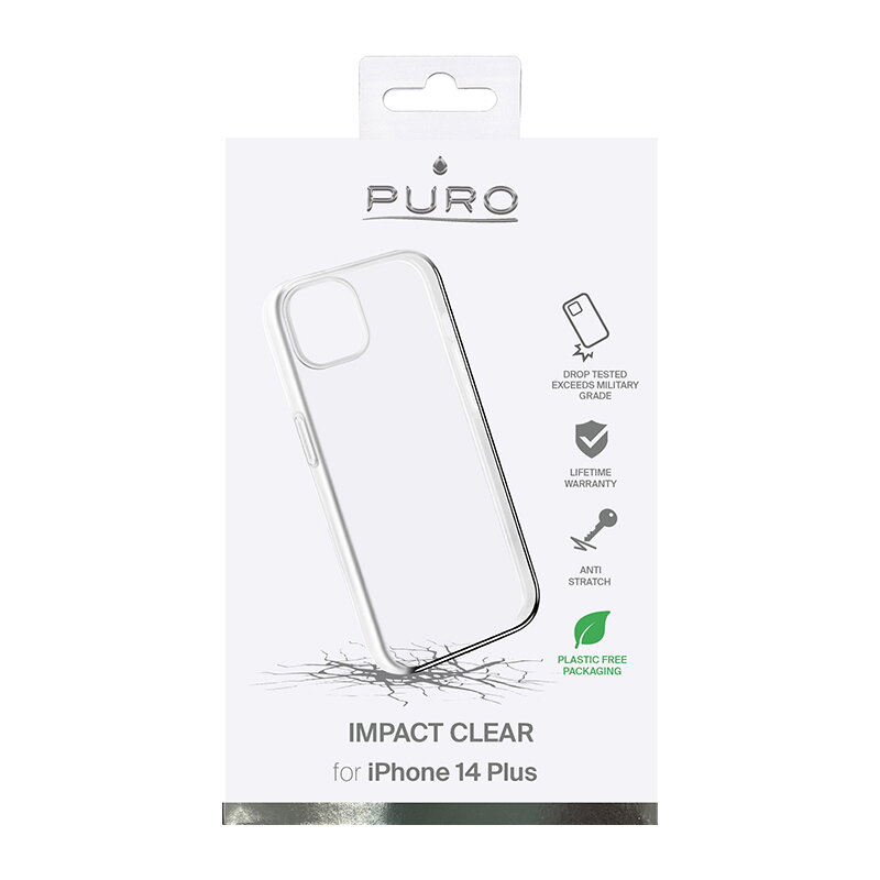 PURO iPhone 14 Plus impact clear case Photo 2