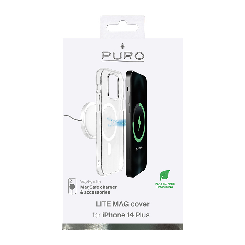 PURO iPhone 14 Plus transparent slim case Photo 3
