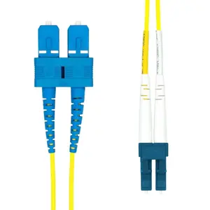 Optiskā šķiedras savienošana ProXtend FO-LCSCOS2D-005 LC-SC UPC OS2 duplex vienrežīma 5 m