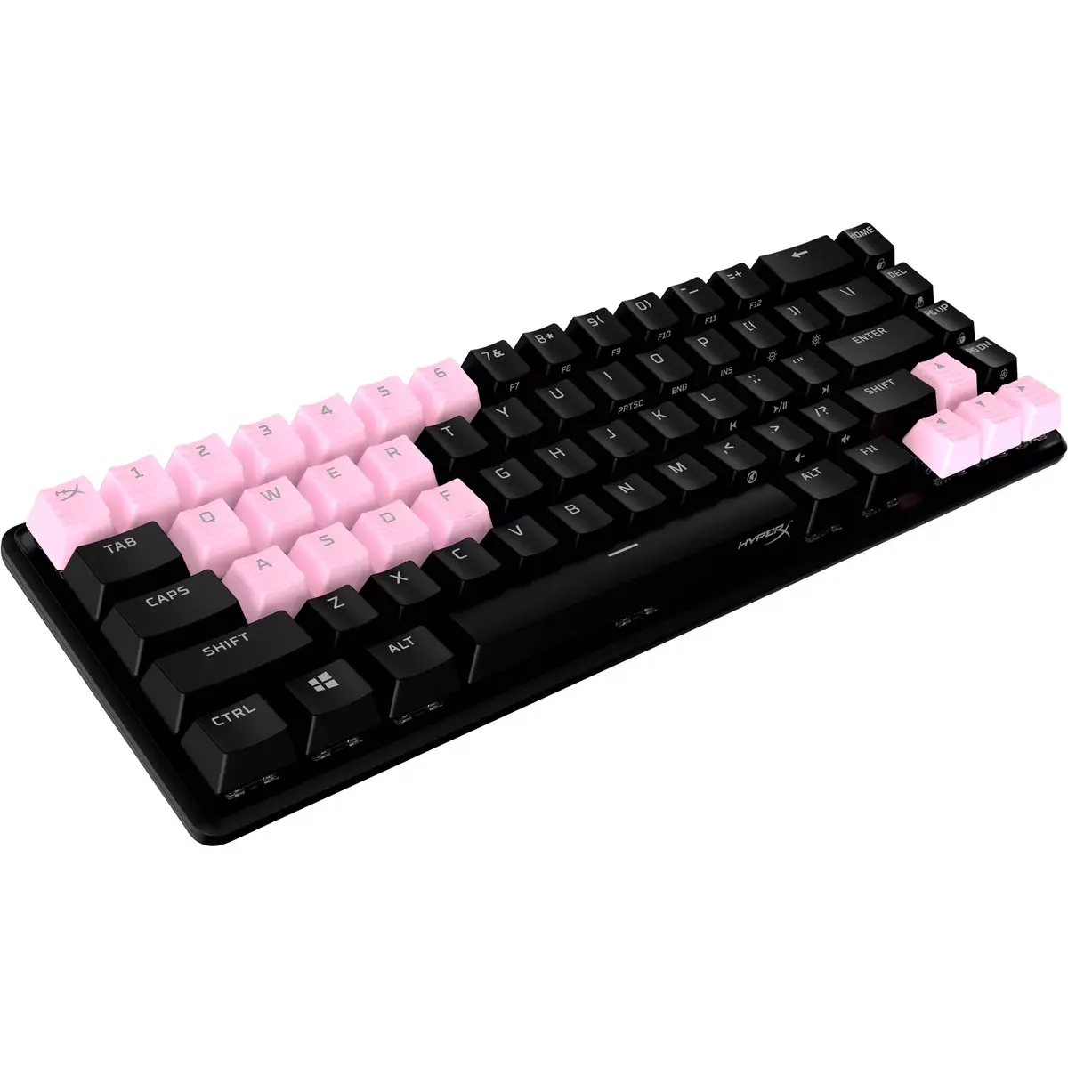 HyperX Rubber Keycaps rozā US izkārtojums Photo 2