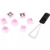 HyperX Rubber Keycaps rozā US izkārtojums Photo 4