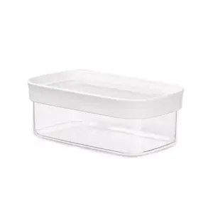 Container EMSA Optima Rectangular 0.45 L Transparent White