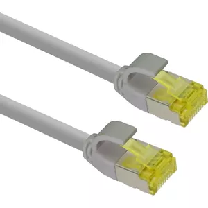 Patch cable helos Ultra Slim 50 cm S/FTP CAT 6a RJ-45 M–RJ-45 M