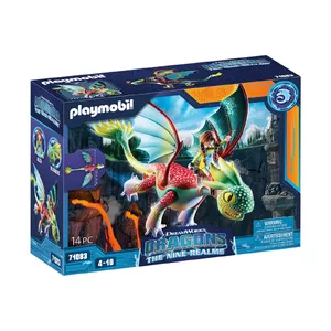 PLAYMOBIL конструктор Playmobil Dragons 71083 — игровой набор с драконом, коллекционная фигурка