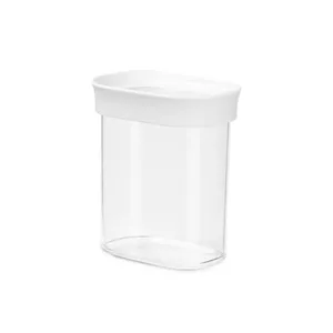 EMSA Optima Rectangular Container 0.38 L Transparent White
