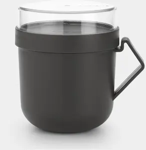 Кружка BRABANTIA Make & Take 0.6L Тёмно-серая