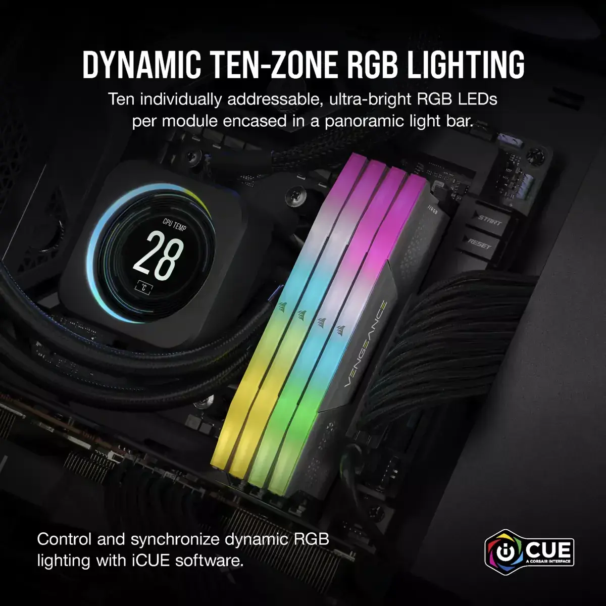 Модуль памяти Corsair 32 ГБ CMH32GX5M2B5200Z40K Photo 9