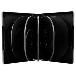 DVD Kaste MediaRange 12 diskiem 39mm melna