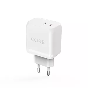 Forever CORE SMART PD sienas lādētājs 2xUSB-C 45W