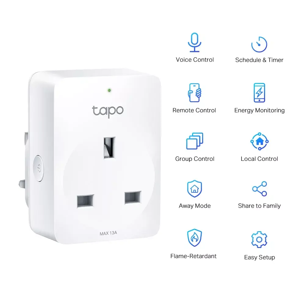 TP-Link Tapo Mini Smart Wi-Fi Socket P110 Photo 2