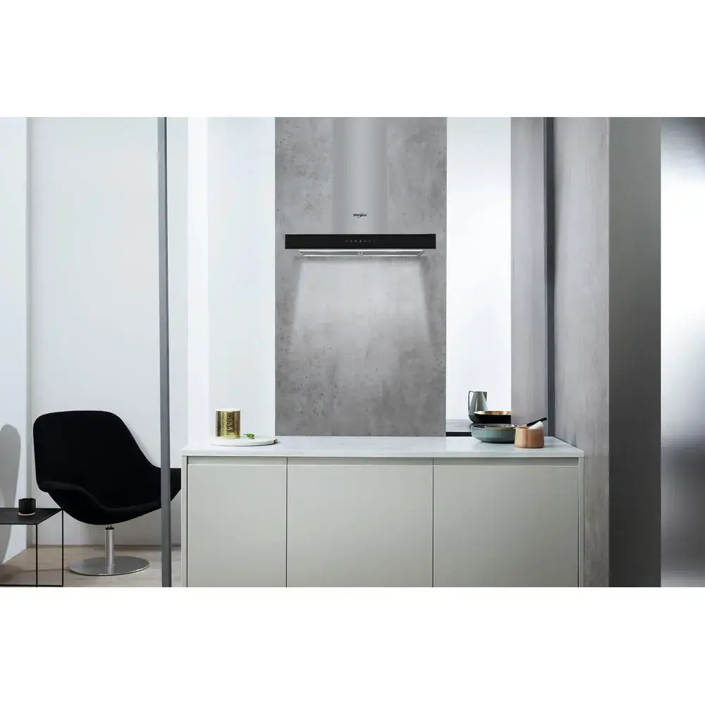 Sienas tvaika nosūcējs Whirlpool WHBS 62F LT K/1 Photo 3