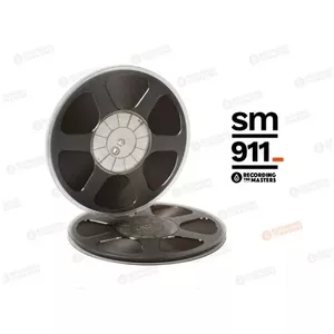 Magnetic tape reel Recording The Masters SM911 1/4" 2500 ft for professional analog multitrack and mastering