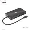 HUB CLUB3D USB Gen2 Type-C на два DisplayPort Photo 2