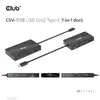 HUB CLUB3D USB Gen2 Type-C на два DisplayPort Photo 12