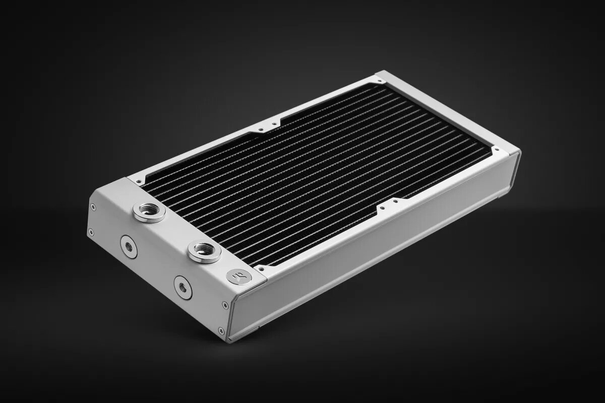 Radiators EKWB 3831109839331 — misiņš/varš/nerūsējošais tērauds