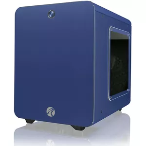 Tower PC case RAIJINTEK METIS PLUS with acrylic side panel, blue