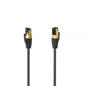Networking cable Hama 00200692 RJ-45 Cat8 1.5 m Black