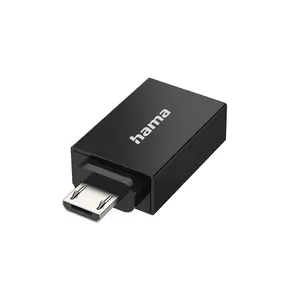 USB 2.0 Adapter Hama 00300084 Micro-USB Male Black