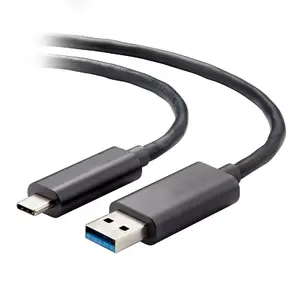 USB kabelis Vaddio 440-1007-008 USB 3.2 Gen 2 8m USB C USB A Melns