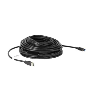 USB kabelis Vaddio 440-1005-023 20m USB 3.2 Gen 1 USB A USB B melns