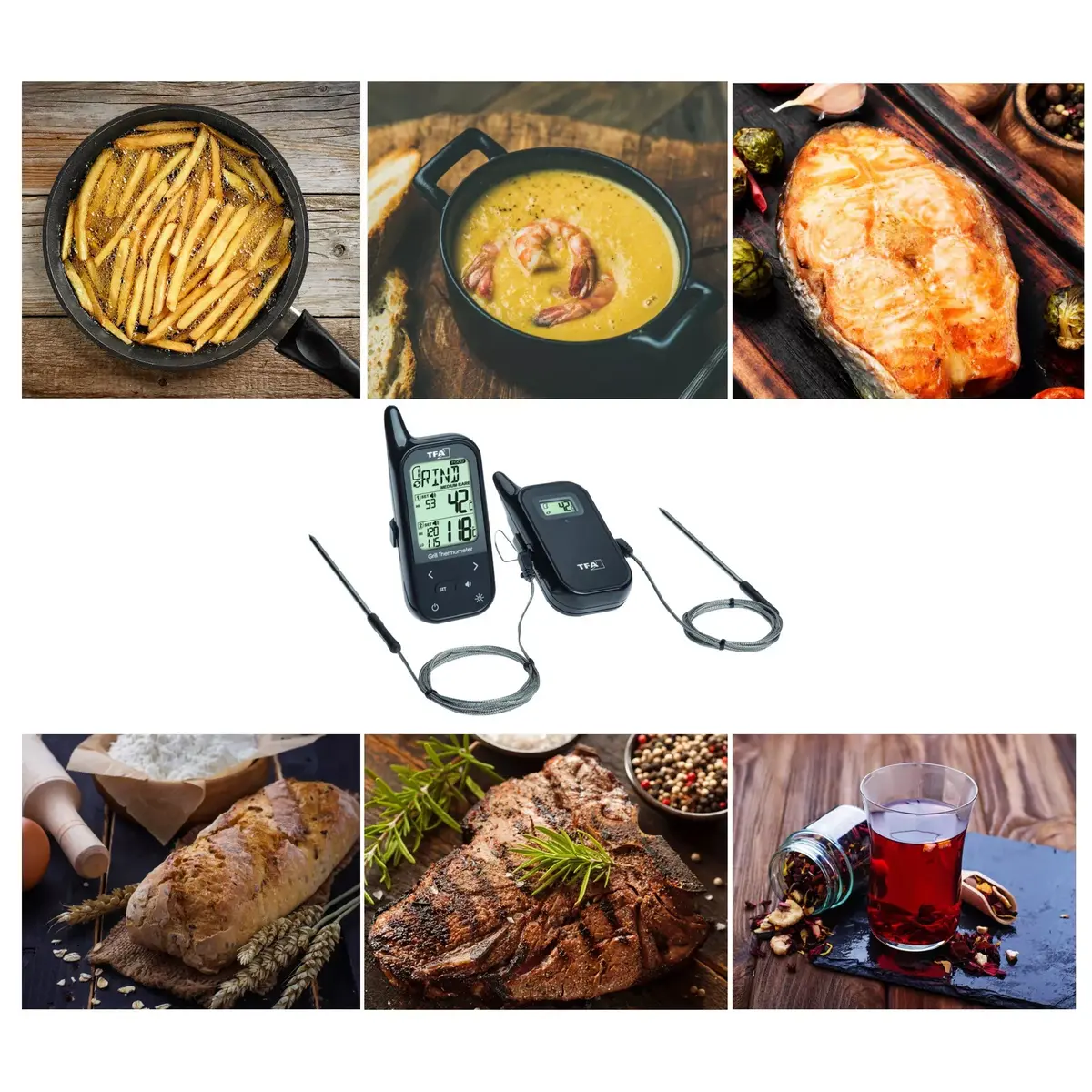 Food thermometer TFA-Dostmann KÜCHEN-CHEF TWIN Photo 4