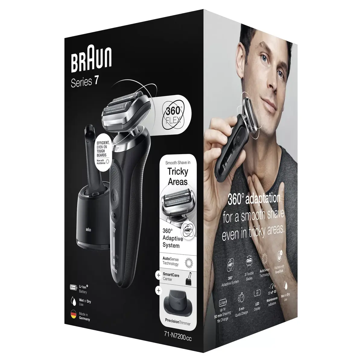 Braun Series 7 71‑N7200cc фольгированный бритвенный станок Photo 7
