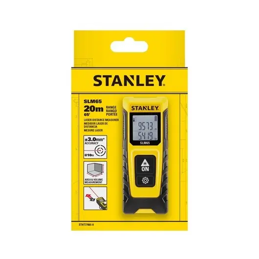 Lāzera attāluma mērītājs Stanley SLM65 Photo 48