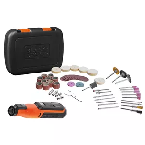 Power engraver Black & Decker BCRT8IK-XJ, battery-operated, weight 1.02 kg, width 66 mm