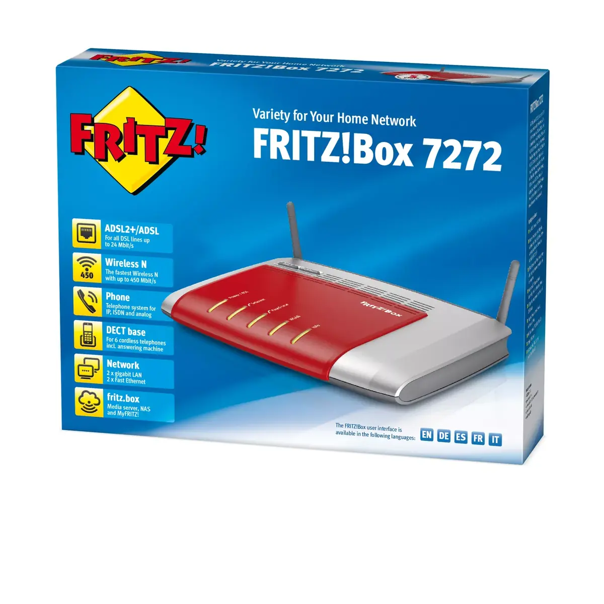 Wireless Router AVM FRITZ!Box 7272 International Photo 3